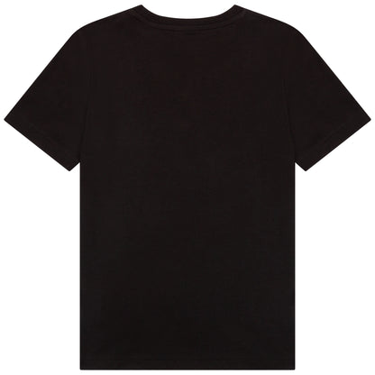 Hugo Boss Boys T-Shirt w/Logo_ Black J25N37-09B