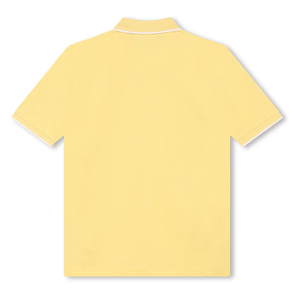 Hugo Boss Boys Basic Short Sleeve Polo _Yellow J25O25-528