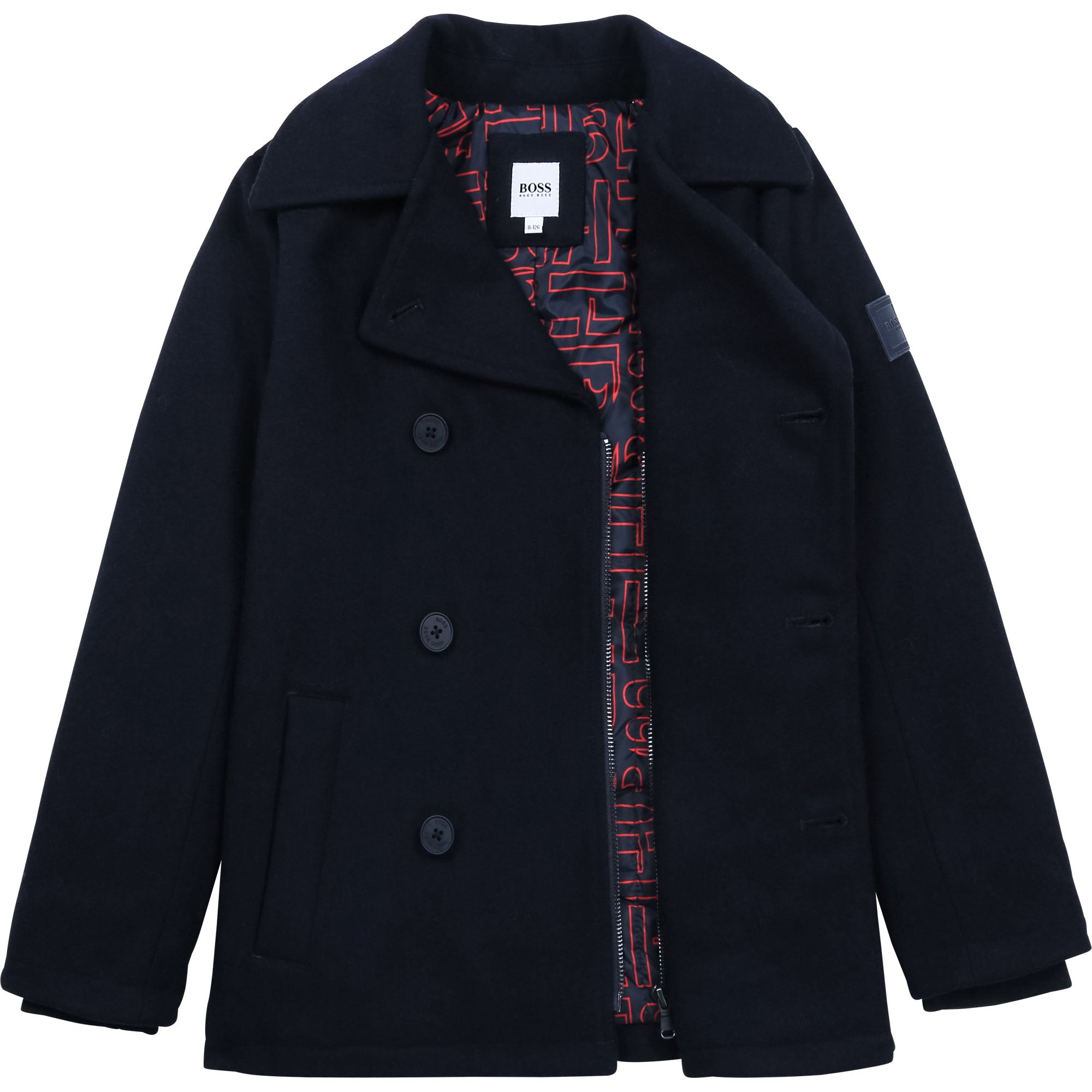 Boys navy hotsell pea coat