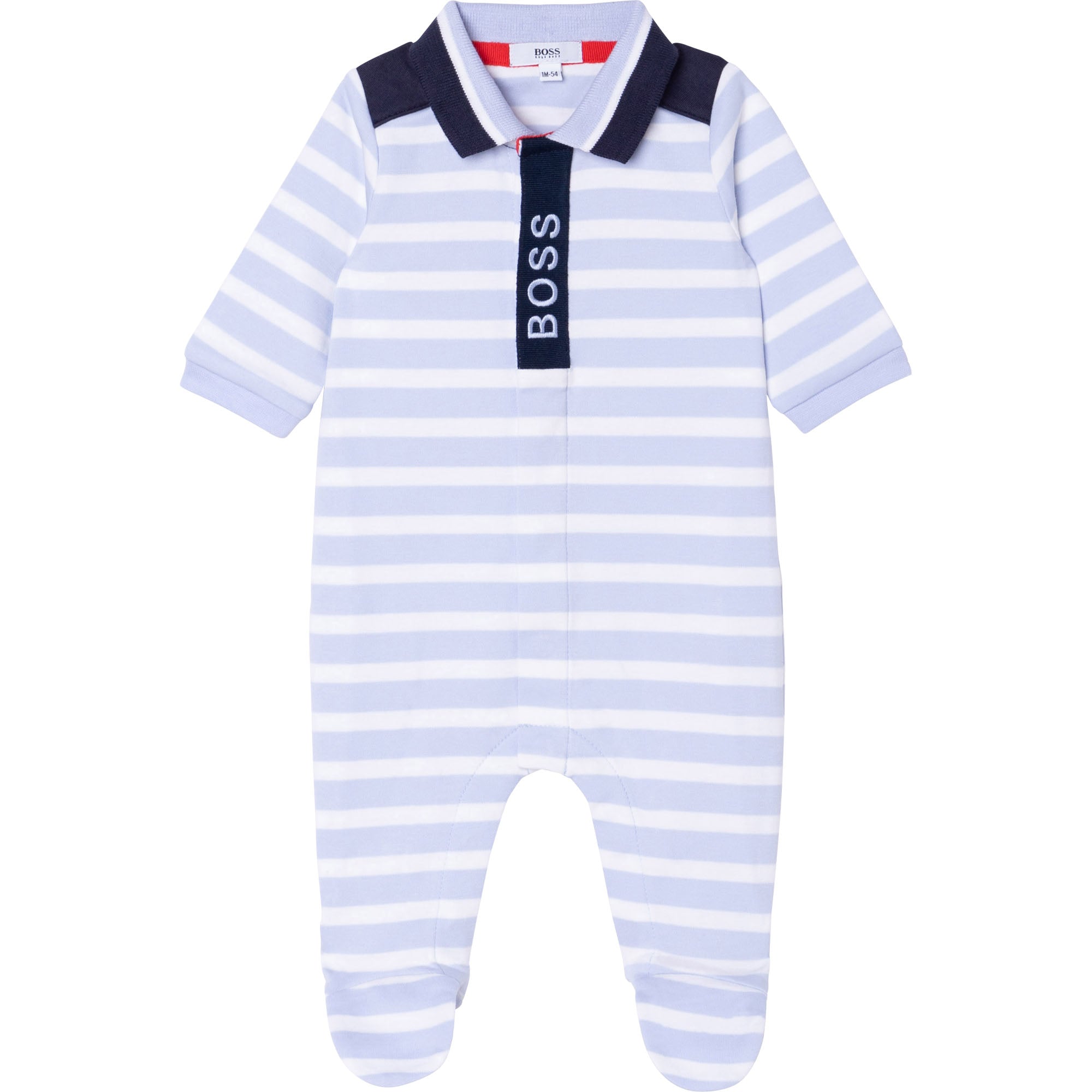 Hugo boss baby grow hot sale boy