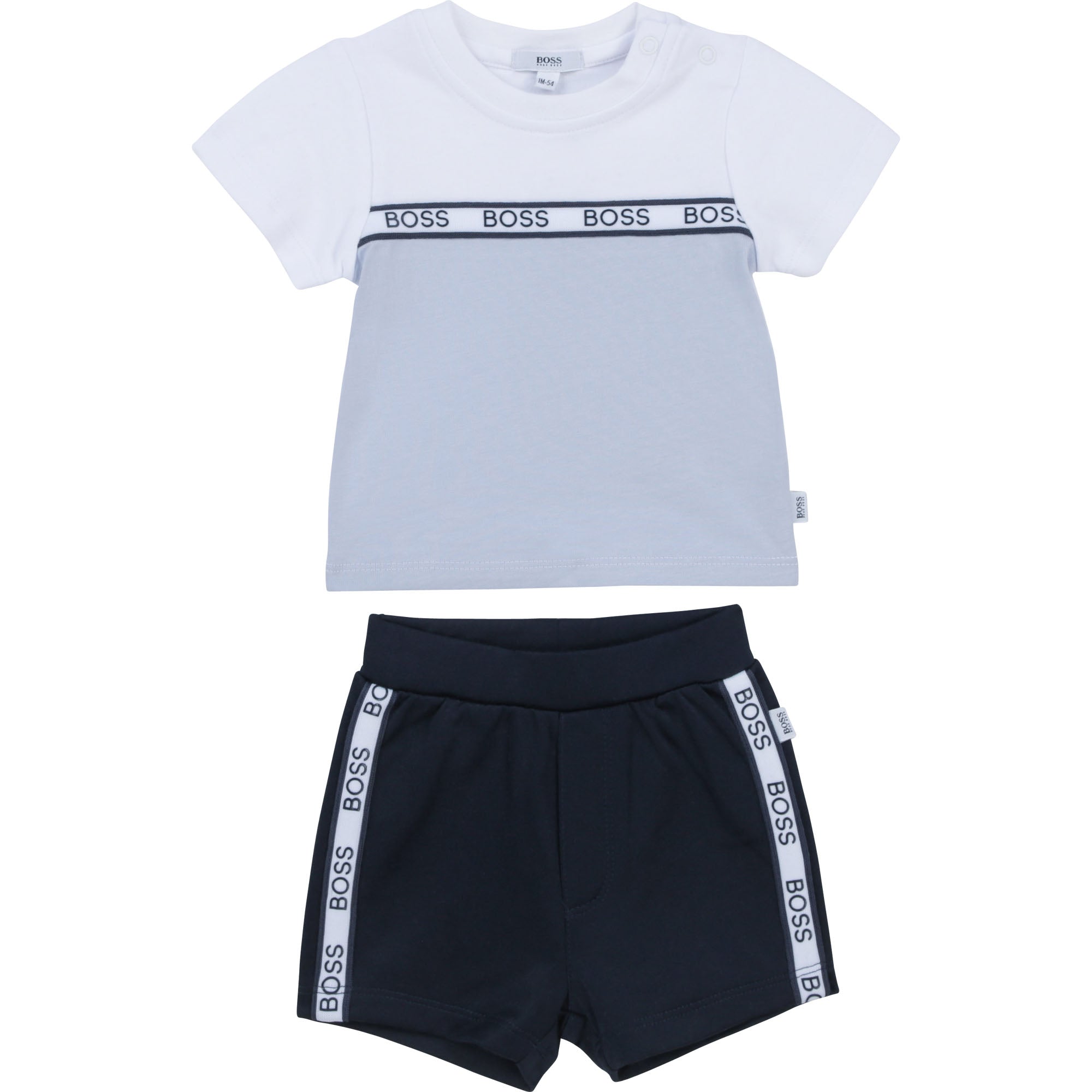 Baby boy hugo boss shorts store and shirt