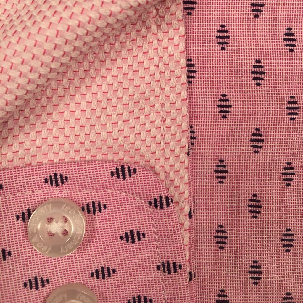 Leo & Zachary Boys Oval Print Dress Shirt - NorthBoys