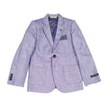 Leo & Zachary Boys Slim Blue Blazer BLZ851 - NorthBoys