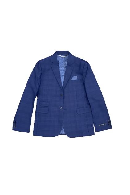 Leo & Zachary Boys Slim Marine Blue Suit-NorthBoys