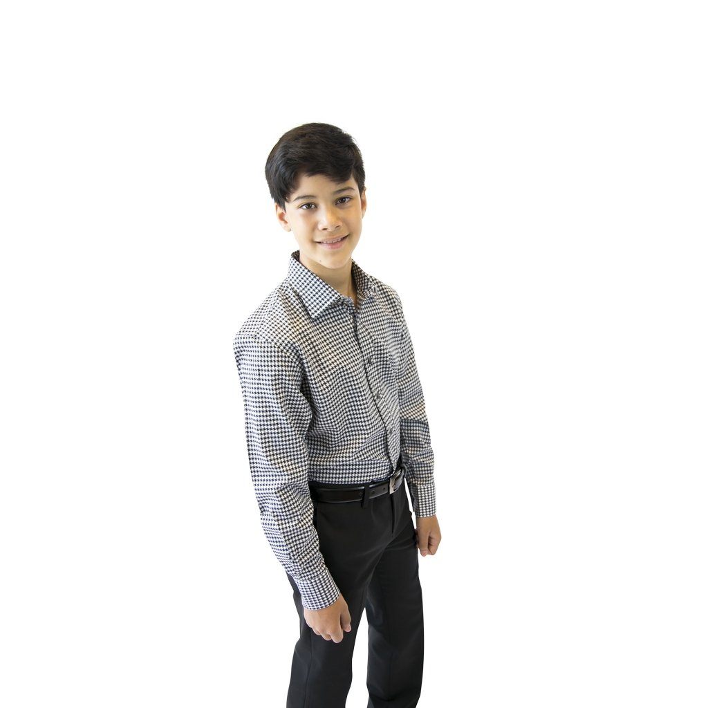 Leo & Zachary Boys Slim Shirt 172 5537 - NorthBoys