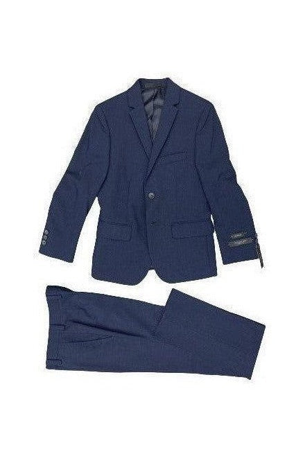 Marc New York Boys Husky Blue Fancy Suit-NorthBoys