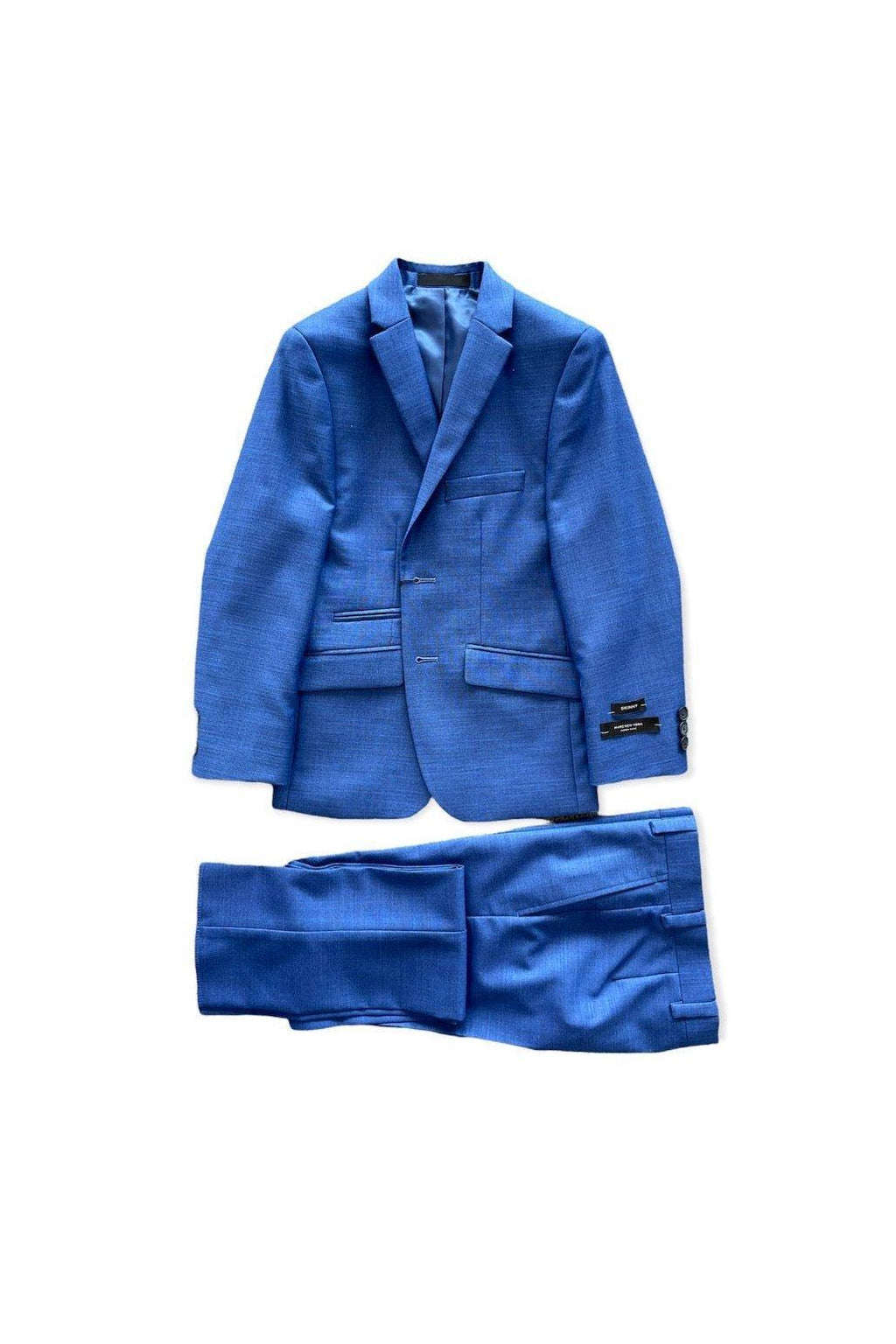 Marc New York Boys Husky Bright Blue Suit-NorthBoys