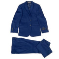Marc New York Boys Husky Dark Blue Plain Suit WH575-NorthBoys