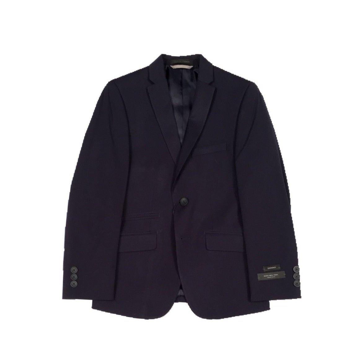 Marc New York Boys Husky Mini Stripe Navy Suit WH499-NorthBoys