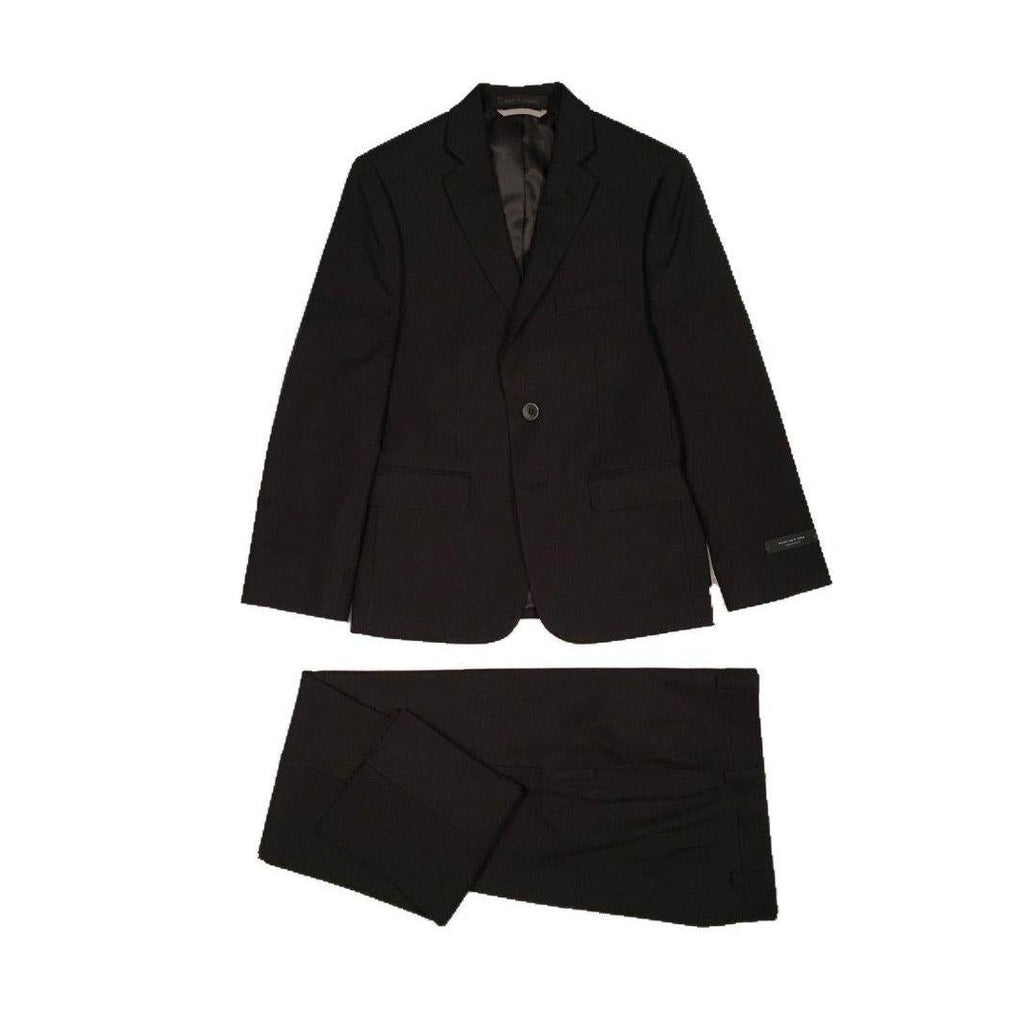 Marc New York Boys Husky Black Suit GWH001-NorthBoys