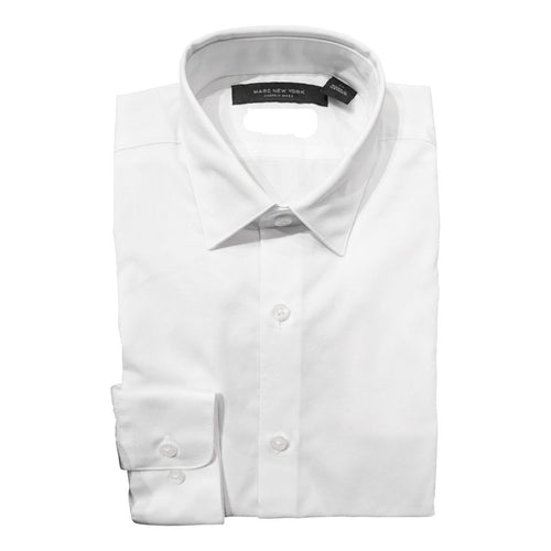 Marc New York Boys Husky White Dress Shirt - NorthBoys
