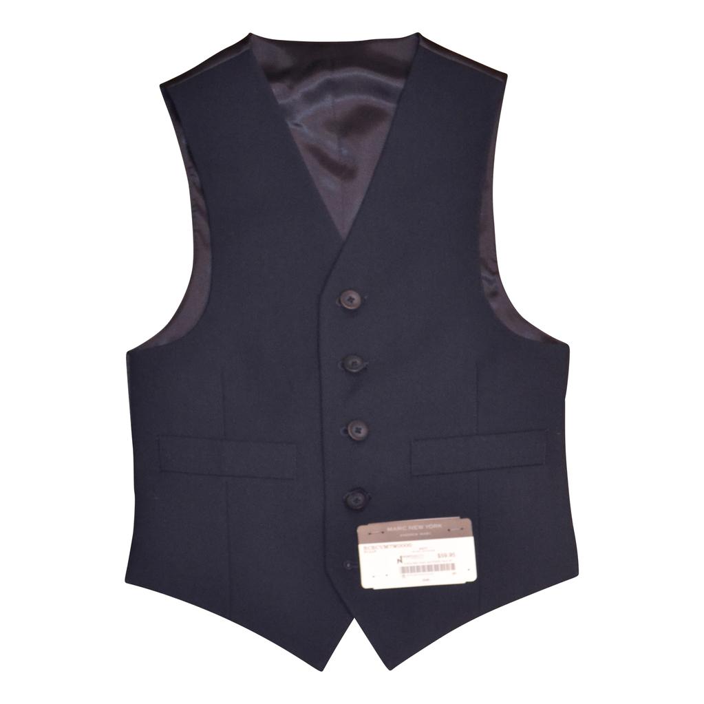 Marc New York Boys Navy Vest - NorthBoys