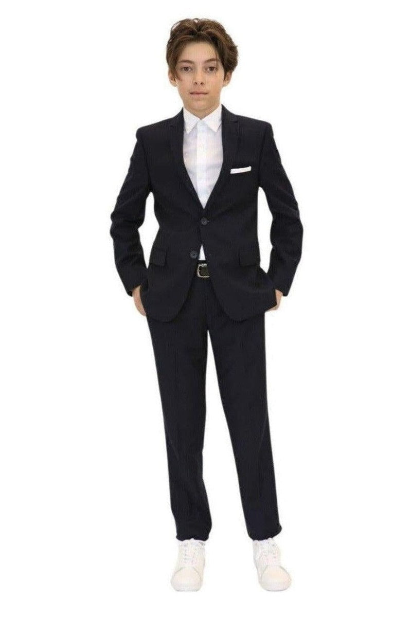 Marc New York Boys Skinny Navy Neat Suit_ W0714-NorthBoys