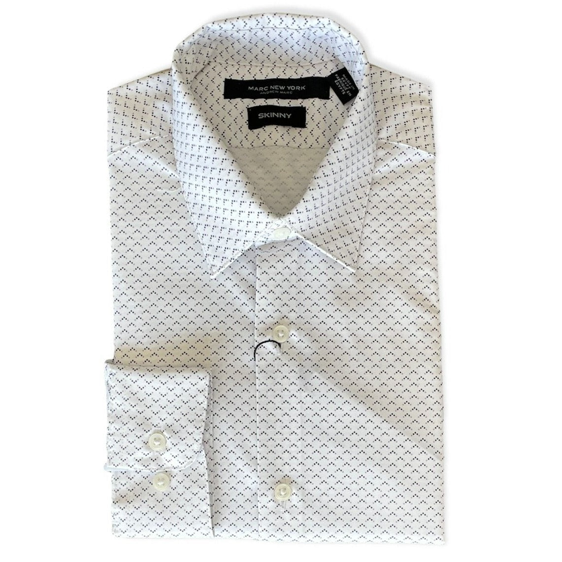 Marc New York Boys Skinny Purple/Black/White Dress Shirt BS0010 - NorthBoys