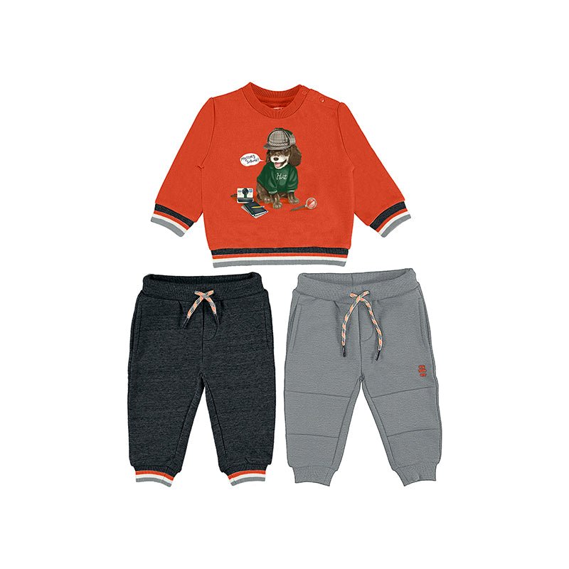 Mayoral Baby 2 Pcs Pullover Tracksuit 2827-17-NorthBoys