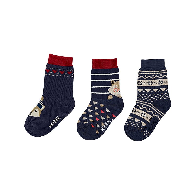 Mayoral Baby 3 Pieces Set Socks " fox " 10095 - 82 - NorthBoys