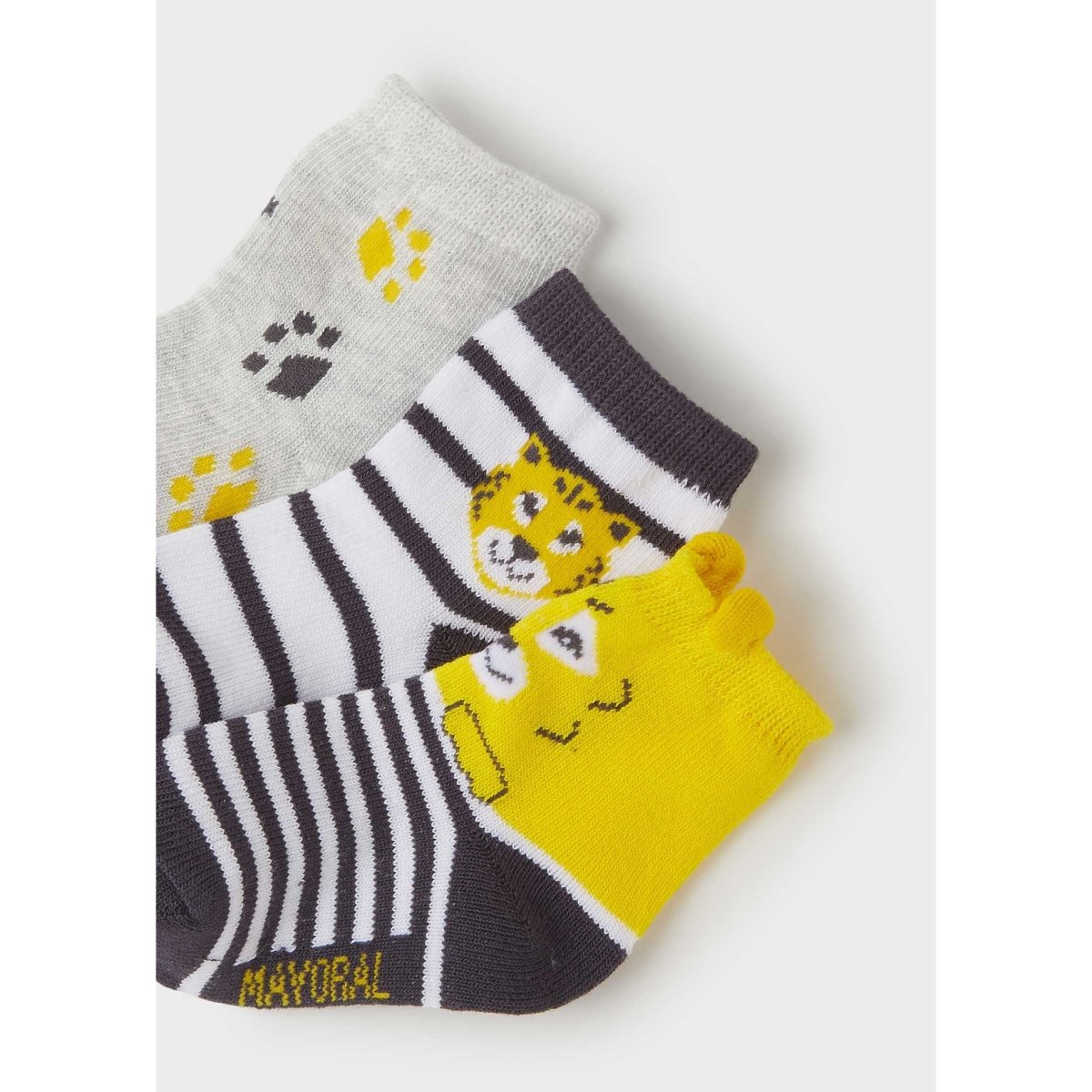 Mayoral Baby 3pc Long Socks_ Yellow 10174 - 40 - NorthBoys