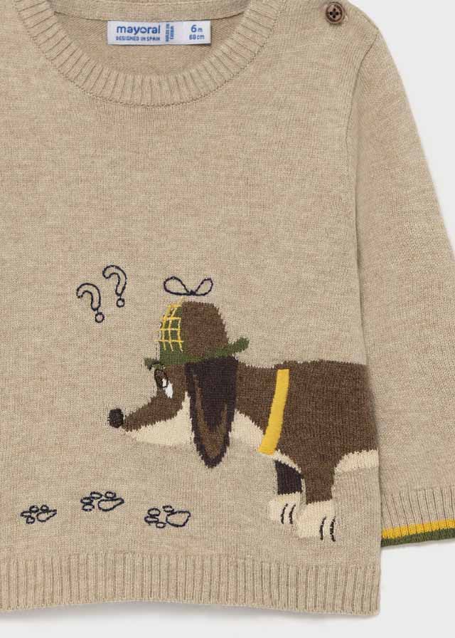 Mayoral Baby " Dog " Sweater 2374 - 72 - NorthBoys