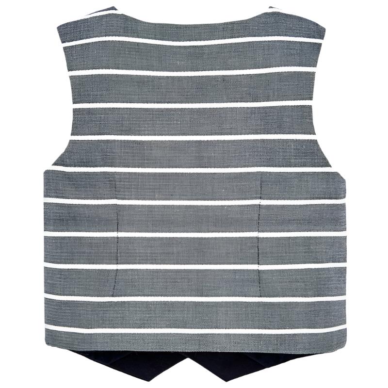 Mayoral Baby Dressy Blue or Navy Linen Vest 1313 - NorthBoys