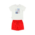 Mayoral Baby Printed Bermuda Set_Red 1647 - 12 - NorthBoys