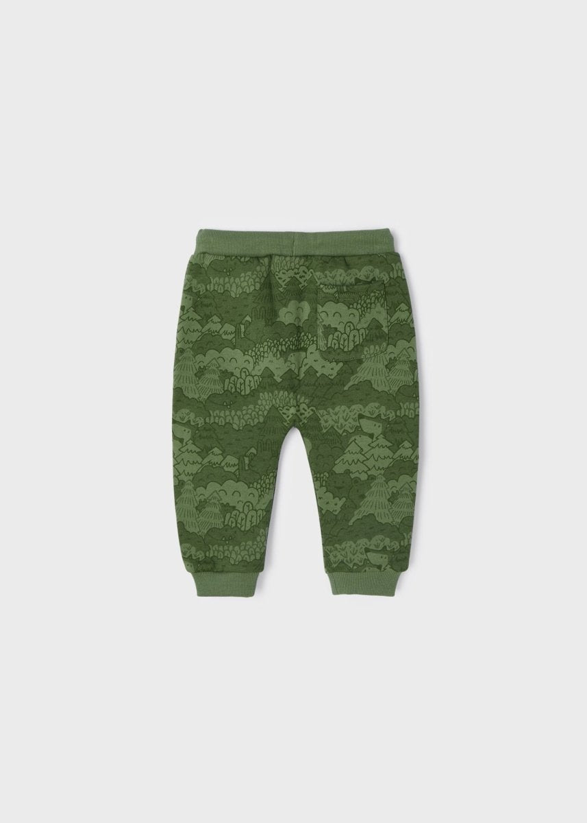 Mayoral Baby Printed Knit Pants _Moss 2530 - 28 - NorthBoys