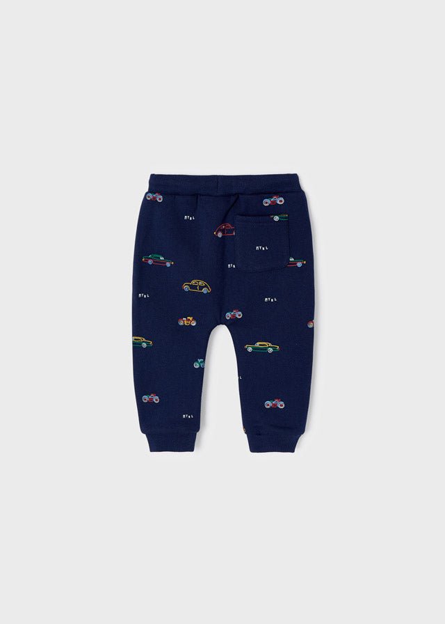 Mayoral Baby Printed Sweatpants _Navy 2530 - 29 - NorthBoys
