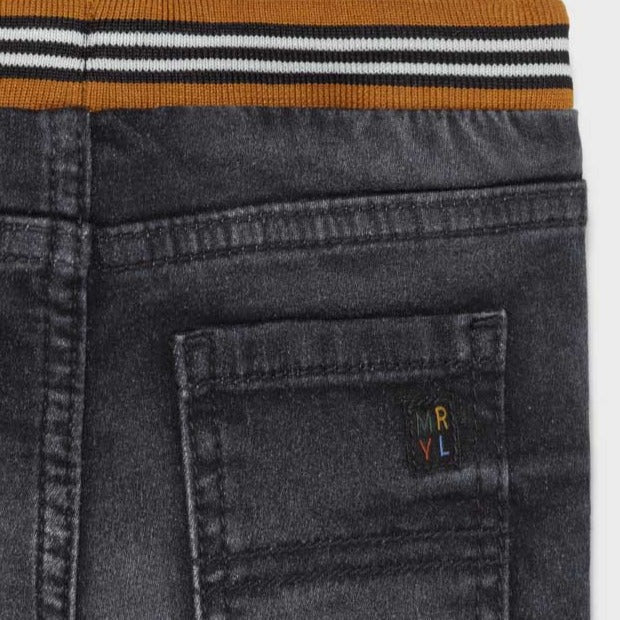 Mayoral Baby Soft Black Denim Jogger 2534 - 75 - NorthBoys