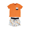 Mayoral Baby Swimsuit T-Shirt Set_ Orange 1659-48-NorthBoys