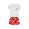 Mayoral Baby Swimsuit T-Shirt Set_ Red 1639-79-NorthBoys