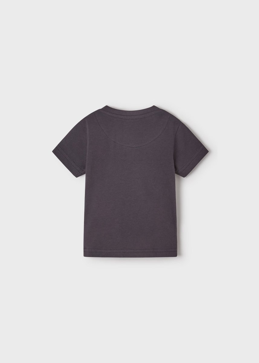 Mayoral Baby T-Shirt w/Tiger Print _Dark Grey 1014 - 65 - NorthBoys