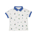 Mayoral Baby s/s Polo Boats_White 1106 - 60 - NorthBoys