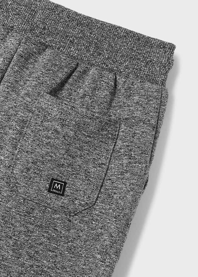 Mayoral Mini Basic Cuffed Fleece Trousers _Grey 725 - 53 - NorthBoys