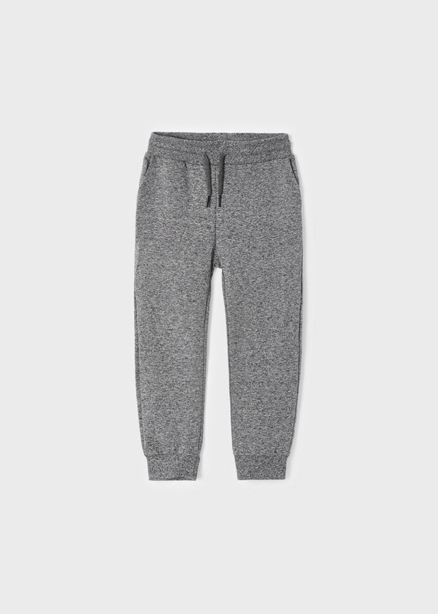 Mayoral Mini Basic Cuffed Fleece Trousers _Grey 725 - 53 - NorthBoys