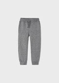 Mayoral Mini Basic Cuffed Fleece Trousers _Grey 725 - 53 - NorthBoys