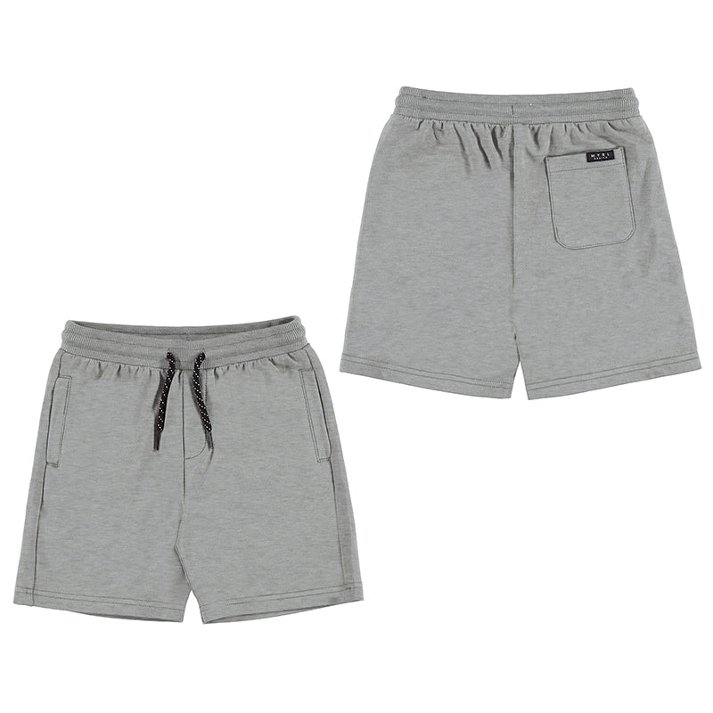 Mayoral Mini Basic Fleece Shorts _Cement 611 - 78 - NorthBoys