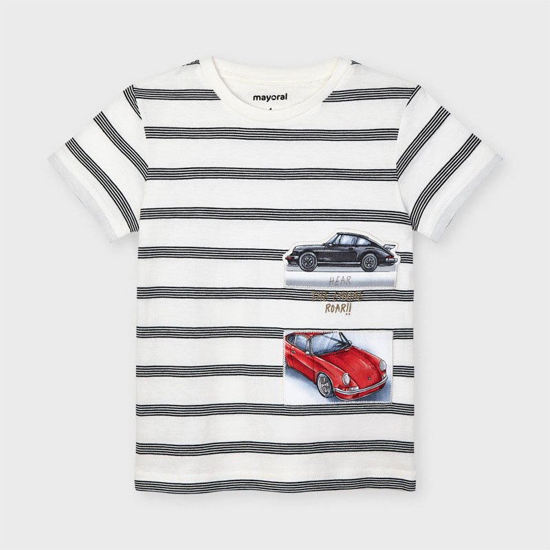 Mayoral Mini Boys T-Shirt sports cars red - NorthBoys