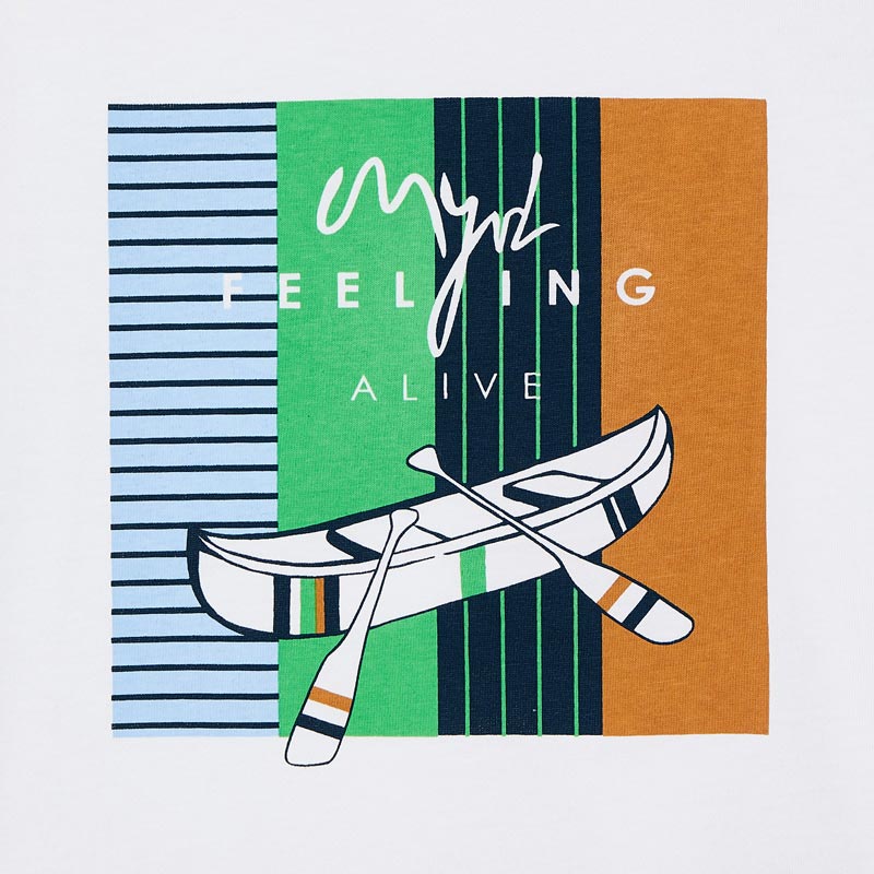 Mayoral Mini Boys White Canoe T-Shirt - NorthBoys