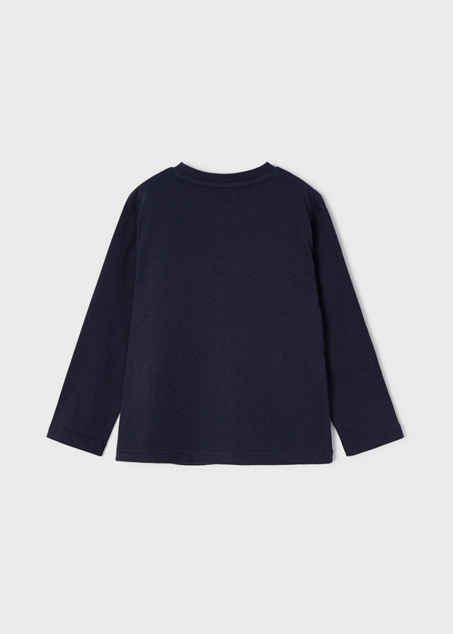 Mayoral Mini Glow in the Dark L/S Shirt _Navy 4004 - 50 - NorthBoys