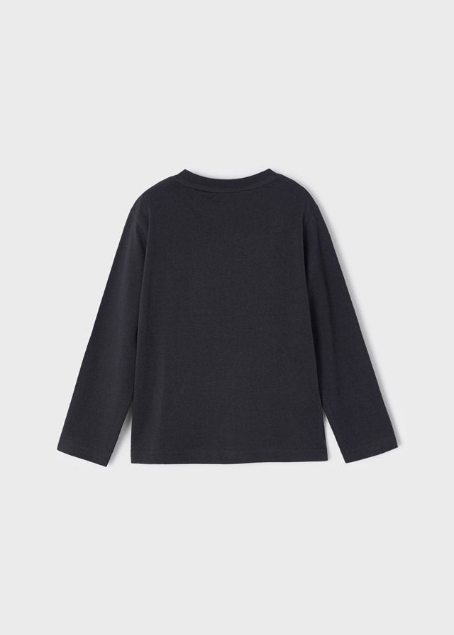 Mayoral Mini L/S Bear Shirt _Grey 4006 - 24 - NorthBoys