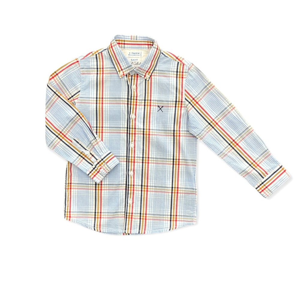 Mayoral Mini L/S Dress Shirt - NorthBoys