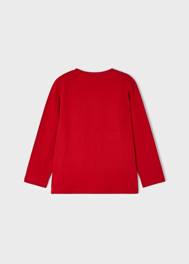 Mayoral Mini L/S Shirt _Red 4018 - 69 - NorthBoys