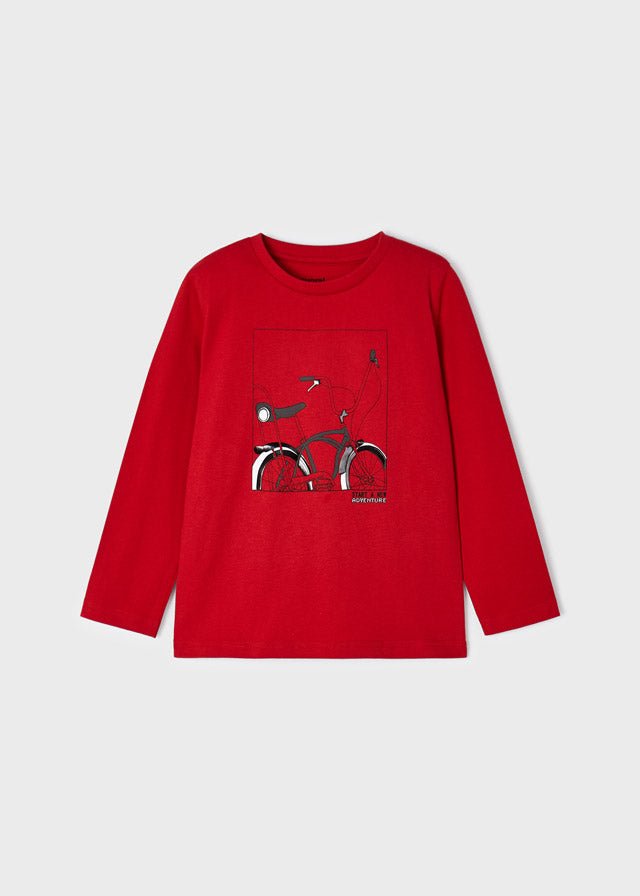 Mayoral Mini L/S Shirt _Red 4018 - 69 - NorthBoys