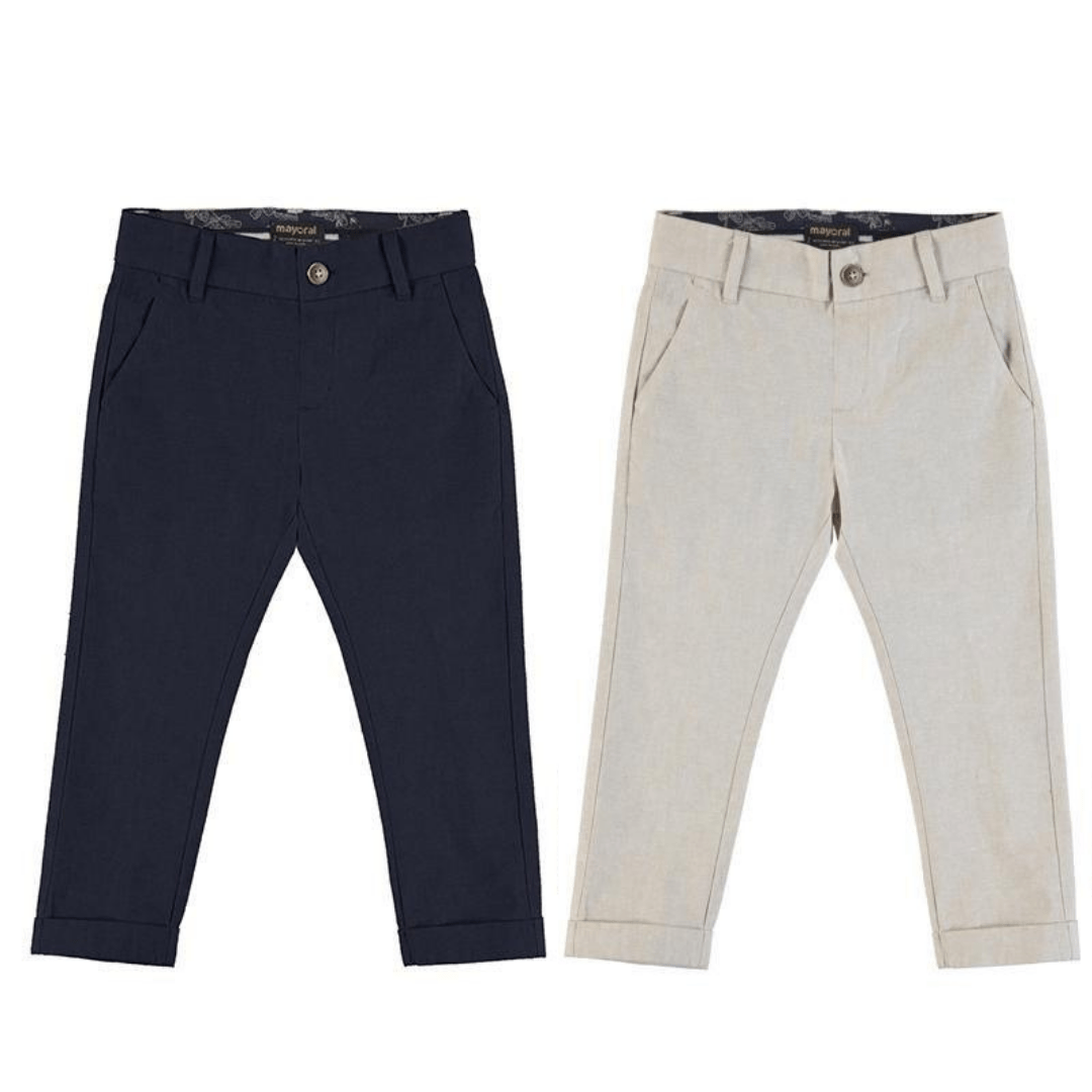 Mayoral Mini Linen Pants - NorthBoys