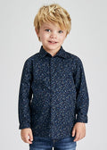 Mayoral Mini L/s Navy Shirt 4167 - 34 - NorthBoys