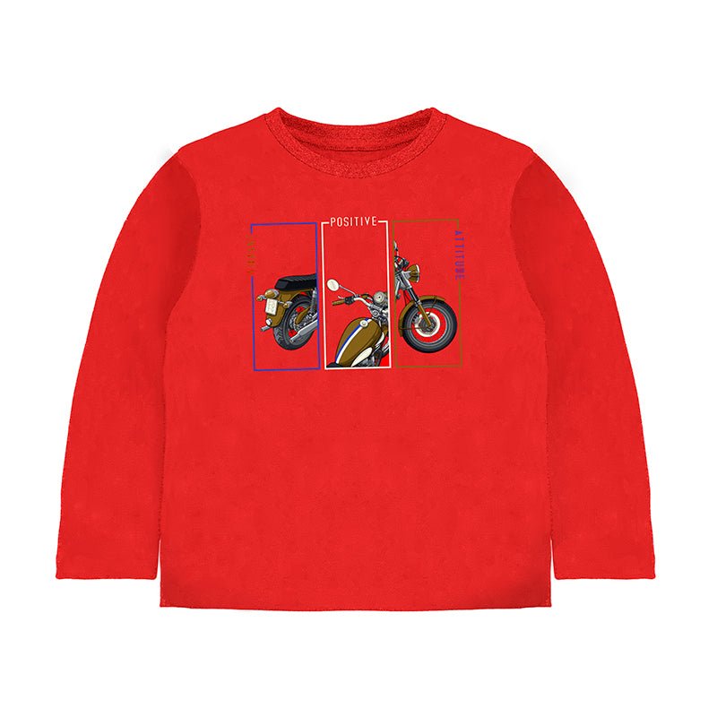 Mayoral Mini L/s " Positive " T-Shirt 4088 - 49 - NorthBoys