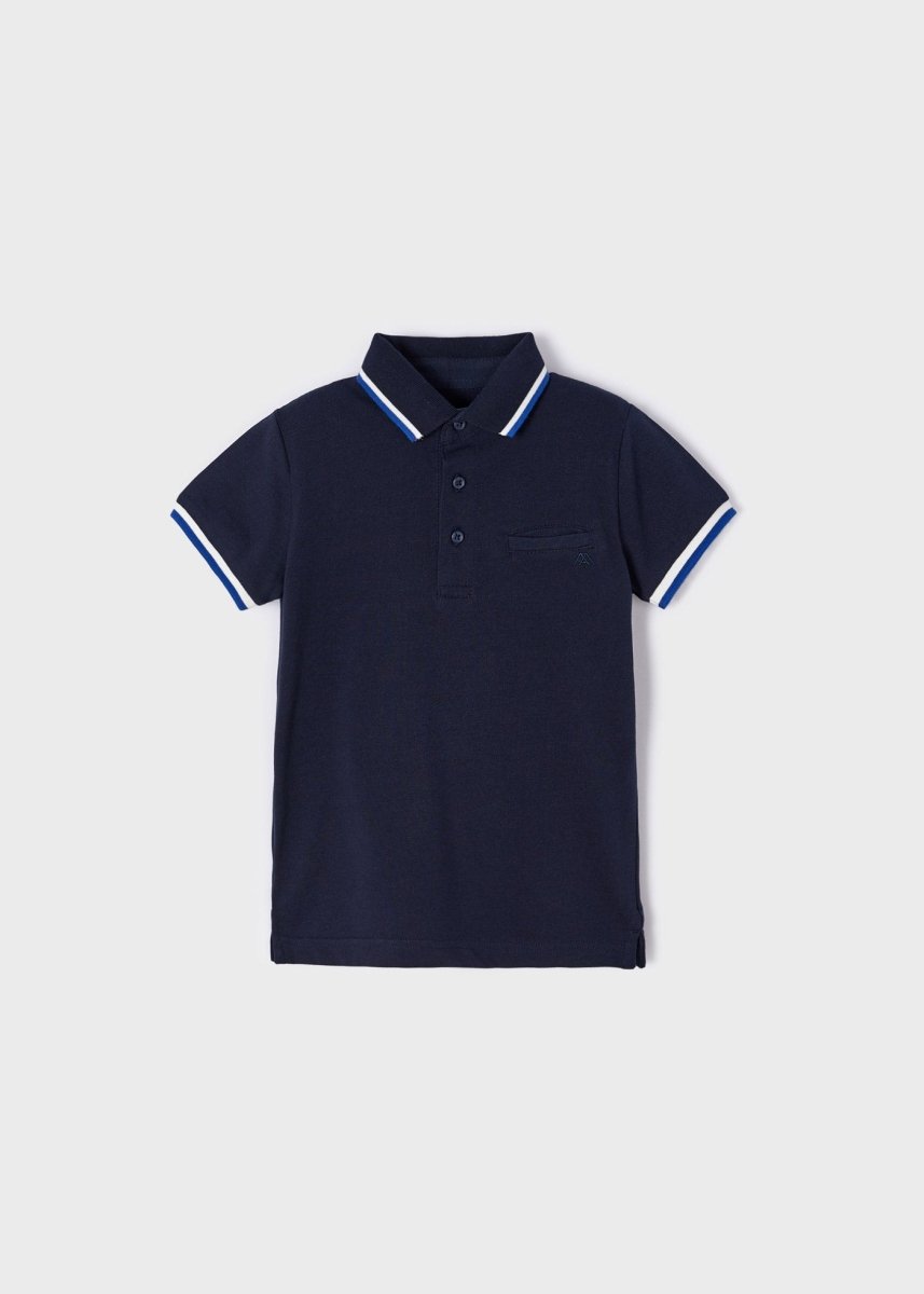 Mayoral Mini Short Sleeve Polo_ Navy 3101 - 37 - NorthBoys