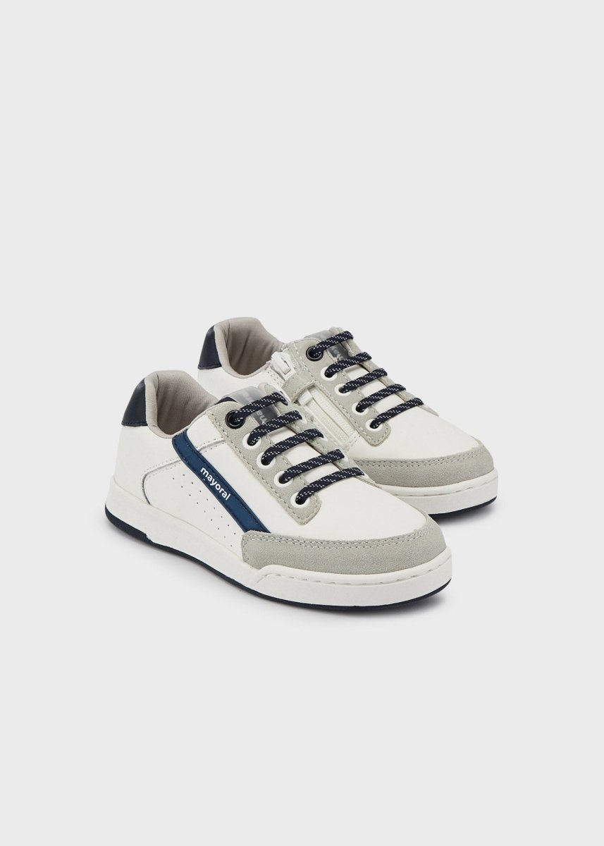 Mayoral Mini Sneakers_ White 47381 - 48 - NorthBoys