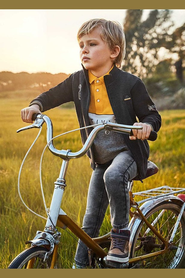 Mayoral Mini Soft Denim Grey Jeans 4556 - 30 - NorthBoys