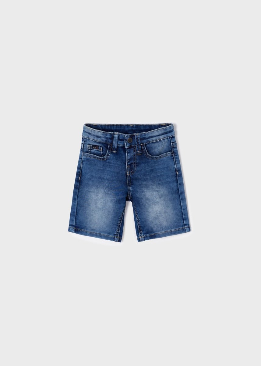 Mayoral Mini Soft Denim Shorts_ Medium Blue 3261 - 28 - NorthBoys