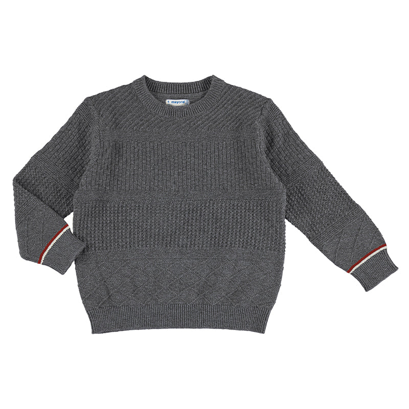 Mayoral Mini Sweater _Grey 4385 - 54 - NorthBoys